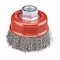 Norton Abrasives Norton Clipper 3 in. Crimped Wire Cup Brush Carbon Steel 14000 rpm 1 pc 70184609151 - alternate 2
